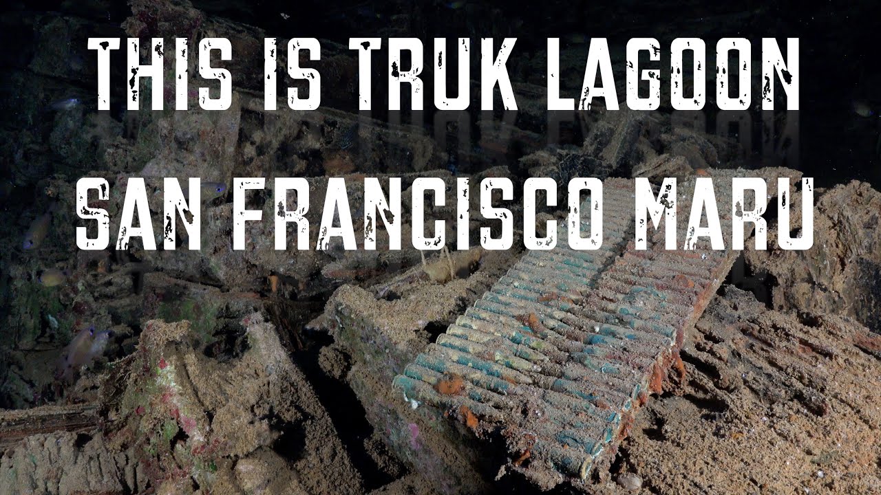 This is Truk Lagoon - The San Francisco Maru in 4K UHD
